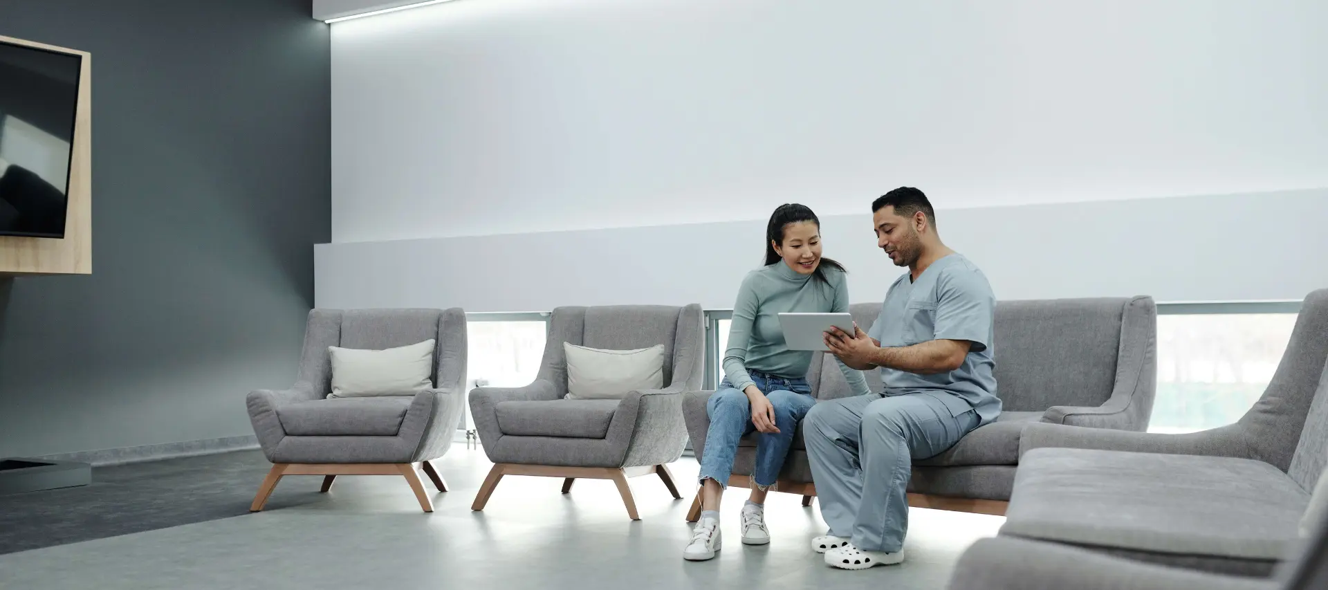 new patients visiting a dental practice