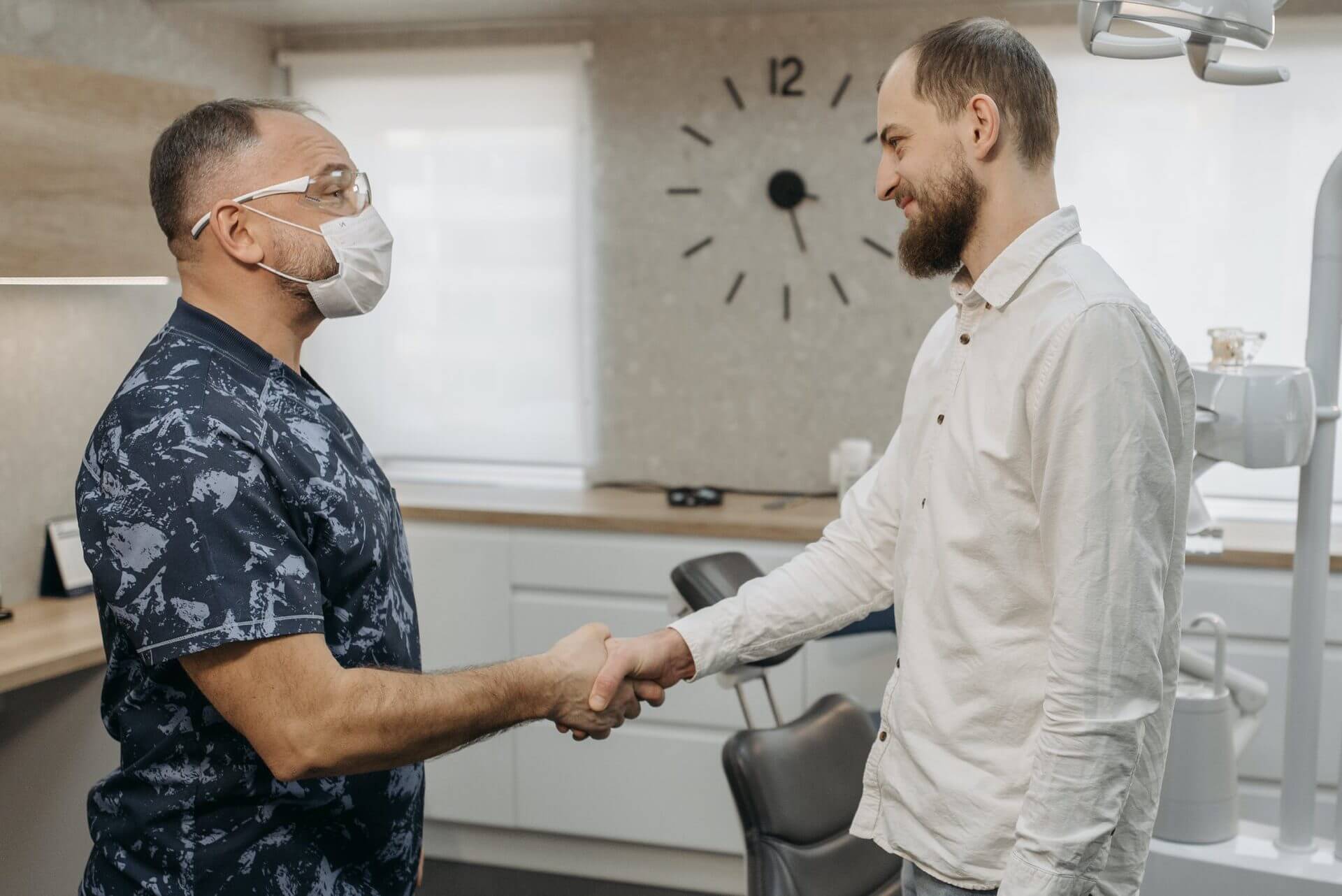 dentist with a patient