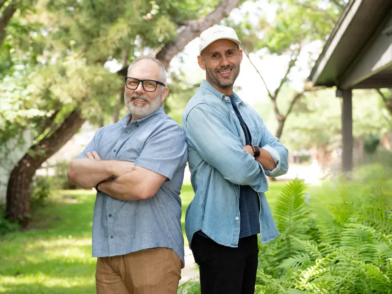 Eric and Andre, co-founders of Pain-Free Dental Marketing